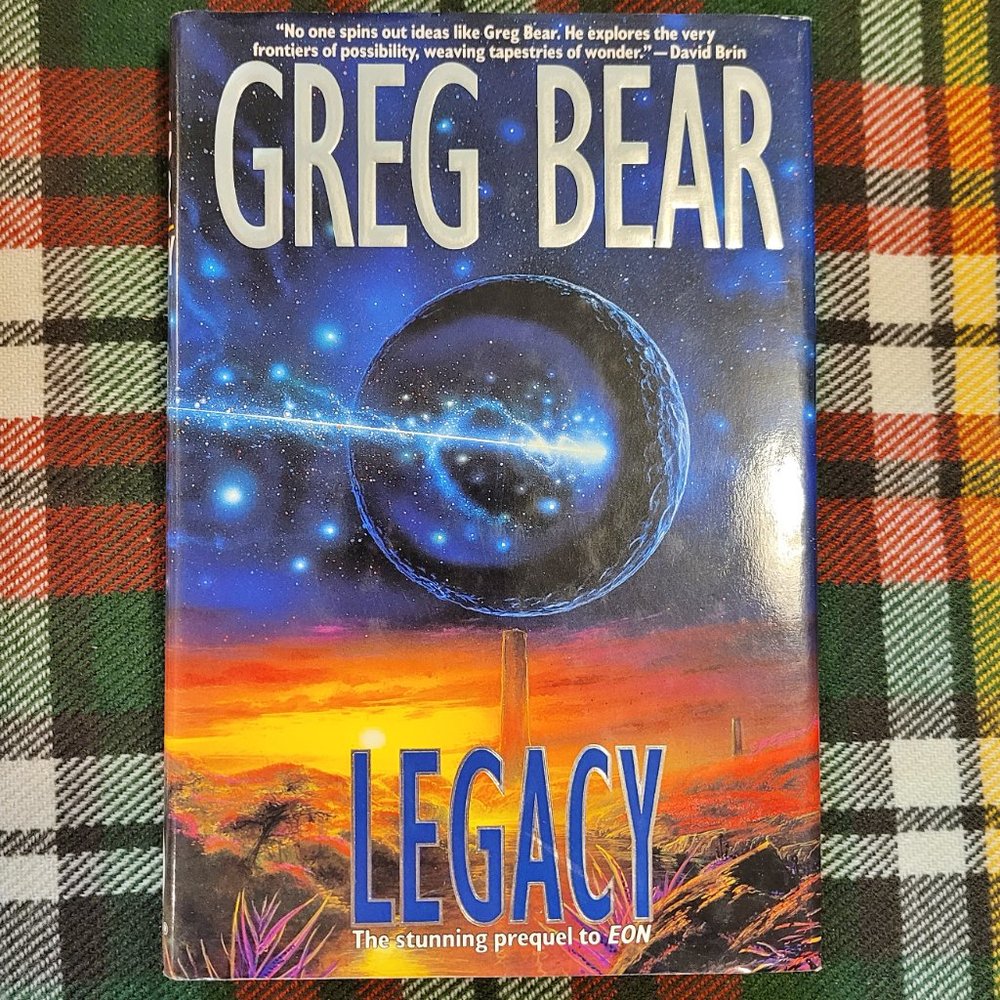 Legacy by Greg Bear, First Edition hardcover, 1995, GUC, science-fiction, sci-fi